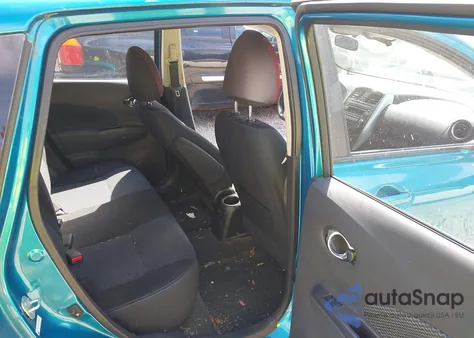 2015 Nissan Versa Note Sv z USA, uszkodzony, nr VIN 3N1CE2CP6FL438488